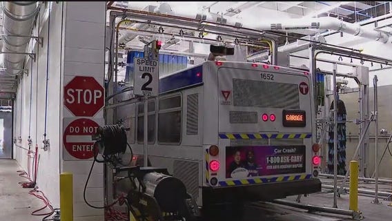 Metro Transit rainwater wash station