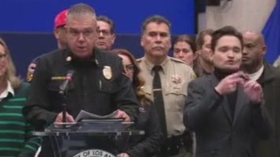 LA Co. Fire Chief shares when evacuees can return home