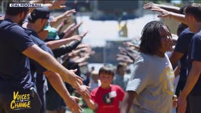 Voices For Change: Cal football players host clinic for kids with intellectual disabilities