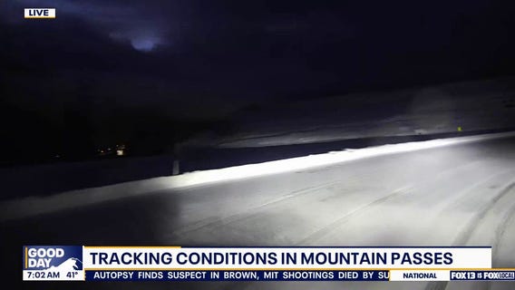 Tracking conditions in WA mountain passes