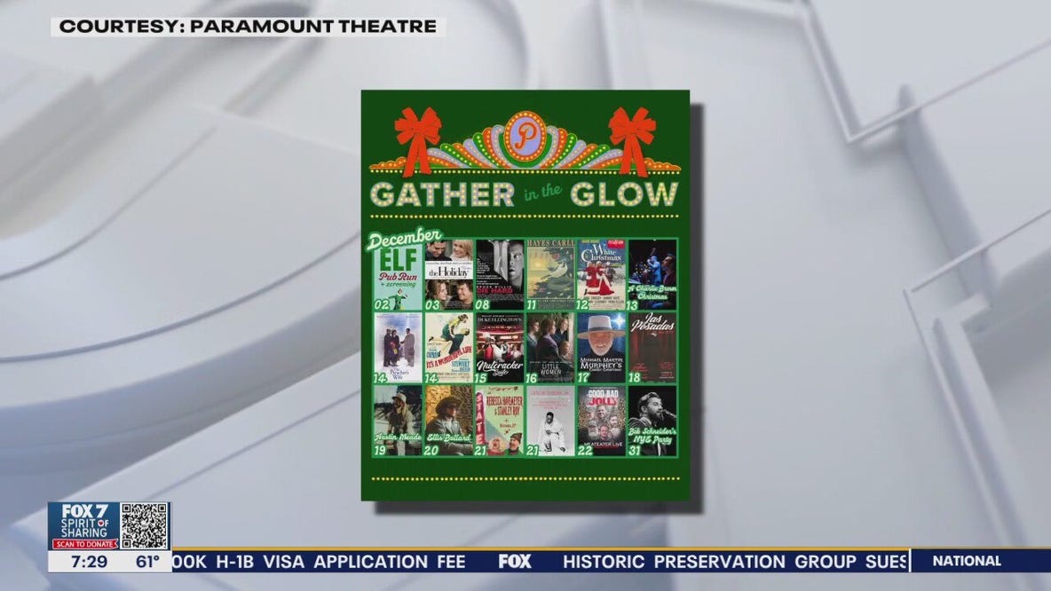 Holiday happenings at the Paramount Theatre