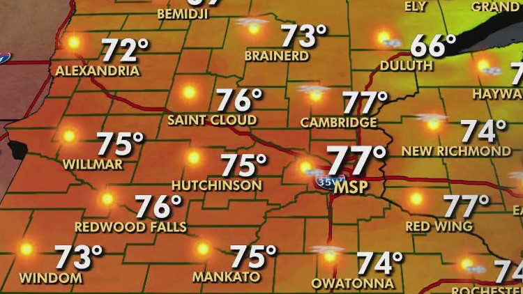 MN Weather: Beautiful calm weekend ahead