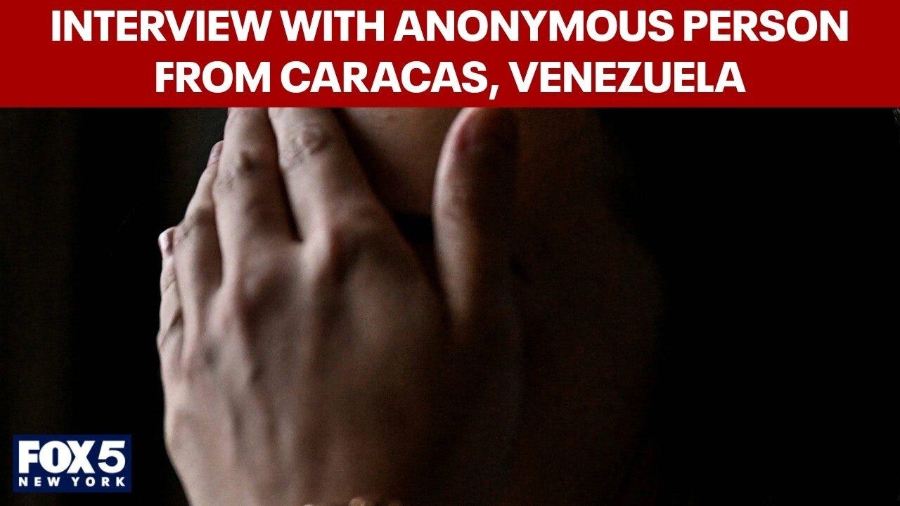 Anonymous individual from Caracas, Venezuela speaks out