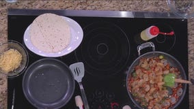 Dr. BBQ makes shrimp quesadillas