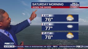 Weather Authority: 10 p.m. Friday forecast