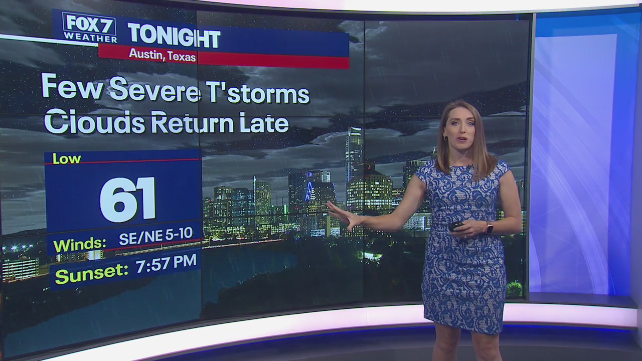 Evening weather forecast for April 12, 2021