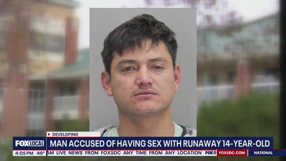 Man accused of having sex with 14-year-old runaway in Reston
