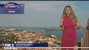 Storm chances this evening, feeling better mid week