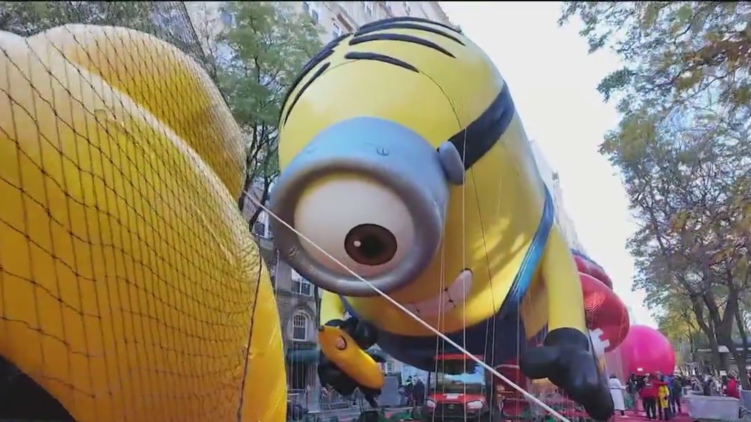 Macy's Thanksgiving Day Parade preps