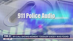 911 call shows moment toddler's body was found in retention pond