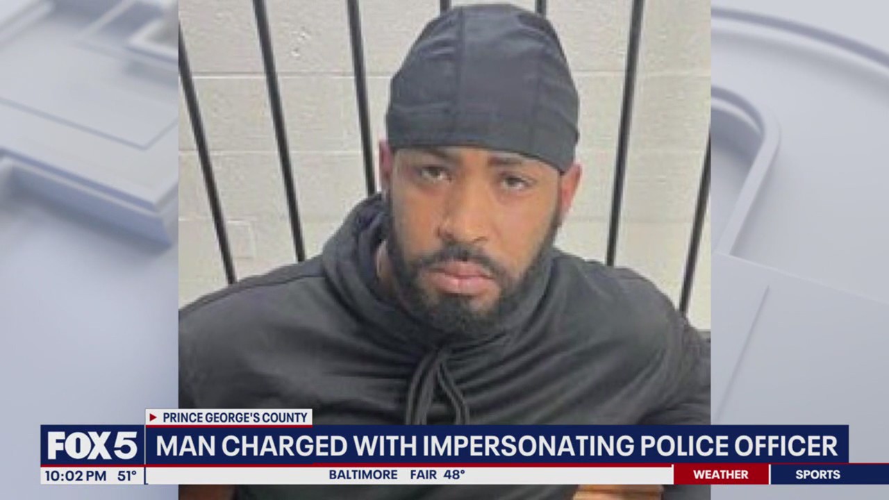 'Wannabe cop' charged with impersonating police officer in Maryland