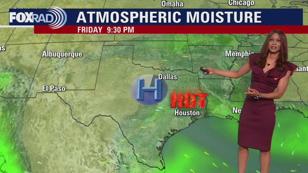 Friday evening weather forecast