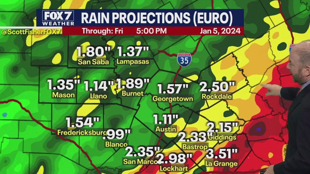 Austin weather: Storms coming Tuesday