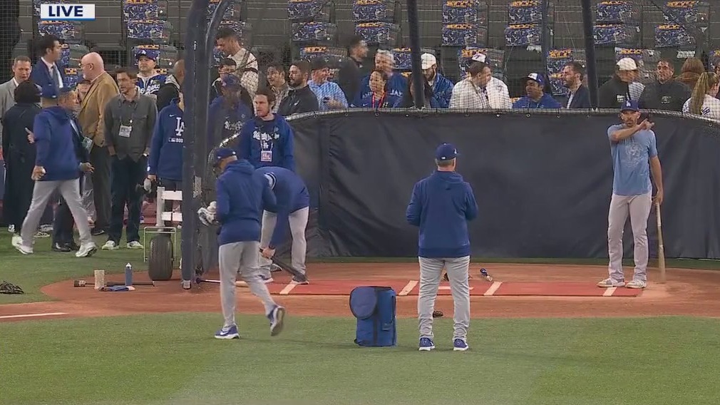 Dodgers prepare for Game 1 of World Series