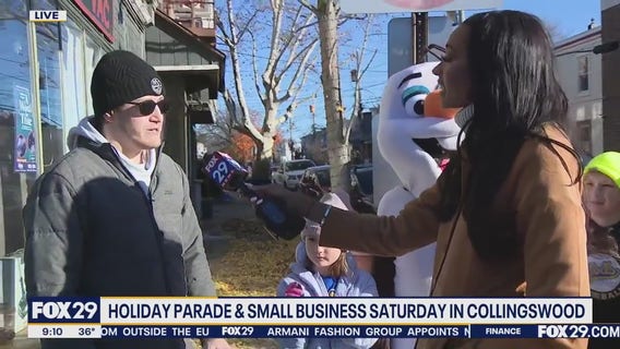 Holiday parade and Small Business Saturday in Collingswood