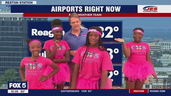 Fun, dance, and weather at the Navy Yard!