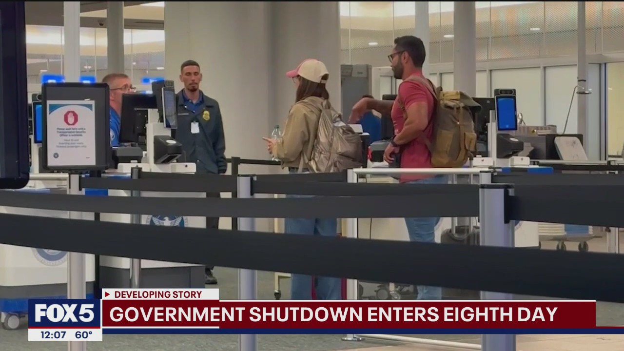 Air traffic staffing problems mount during shutdown, hitting Newark Airport
