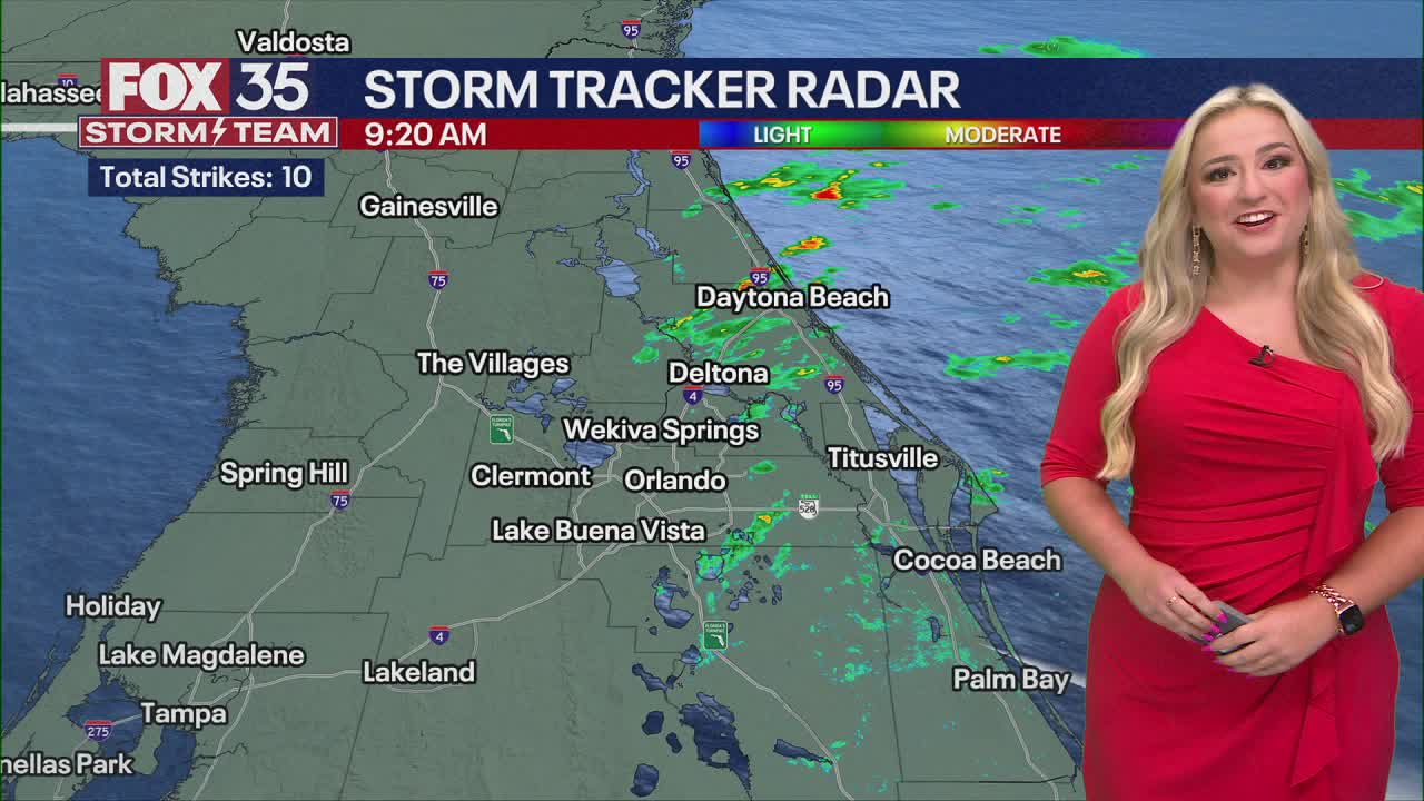 Orlando AM Weather Forecast: September 1, 2025