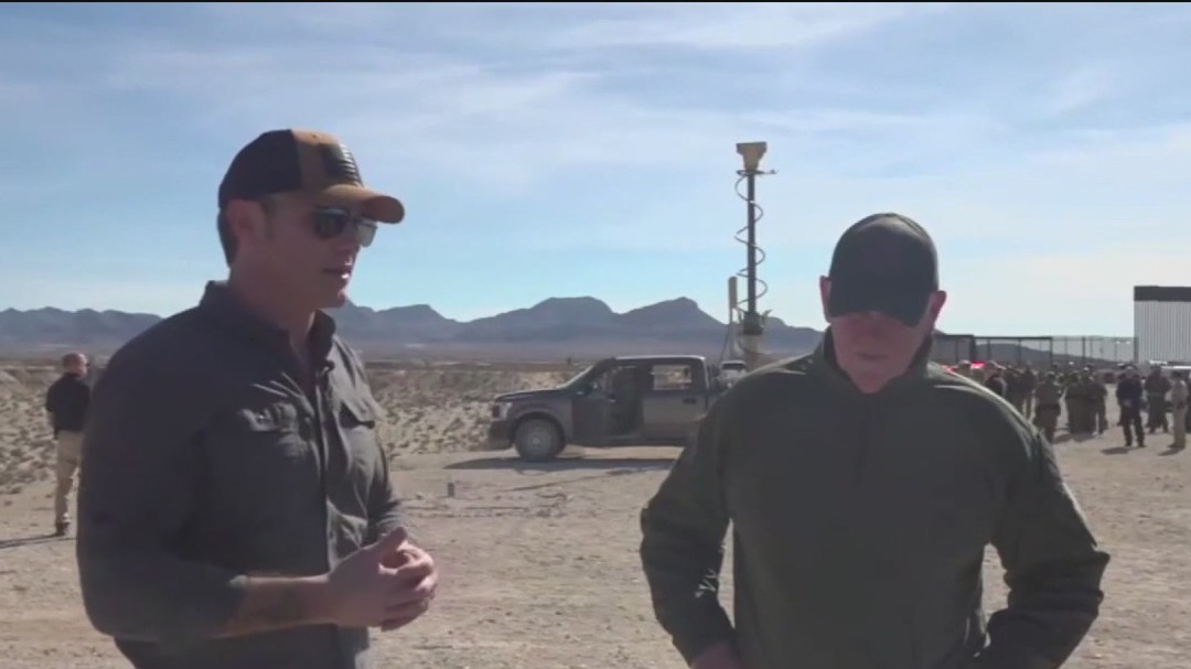 Pete Hegseth makes 1st official trip to southern border