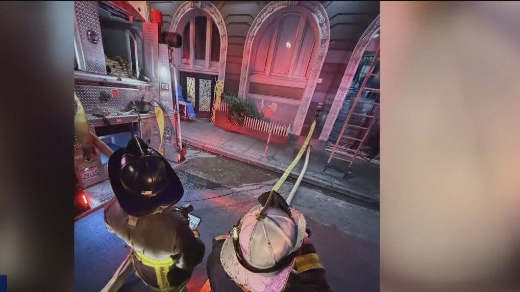 3-alarm fire rips through Tenderloin apartment building