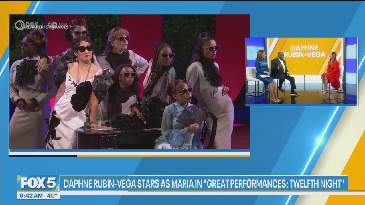 Daphne Rubin-Vega on new role in Shakespeare's 'Twelfth Night'