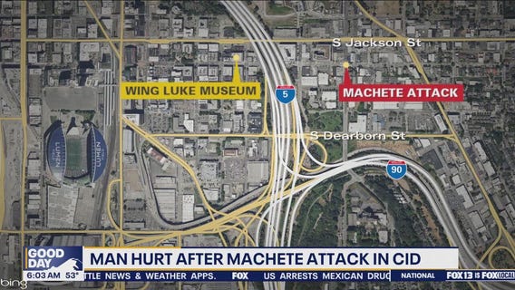 Man hurt after machete attack in Chinatown-International District