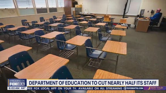US Department of Education to cut nearly half its staff
