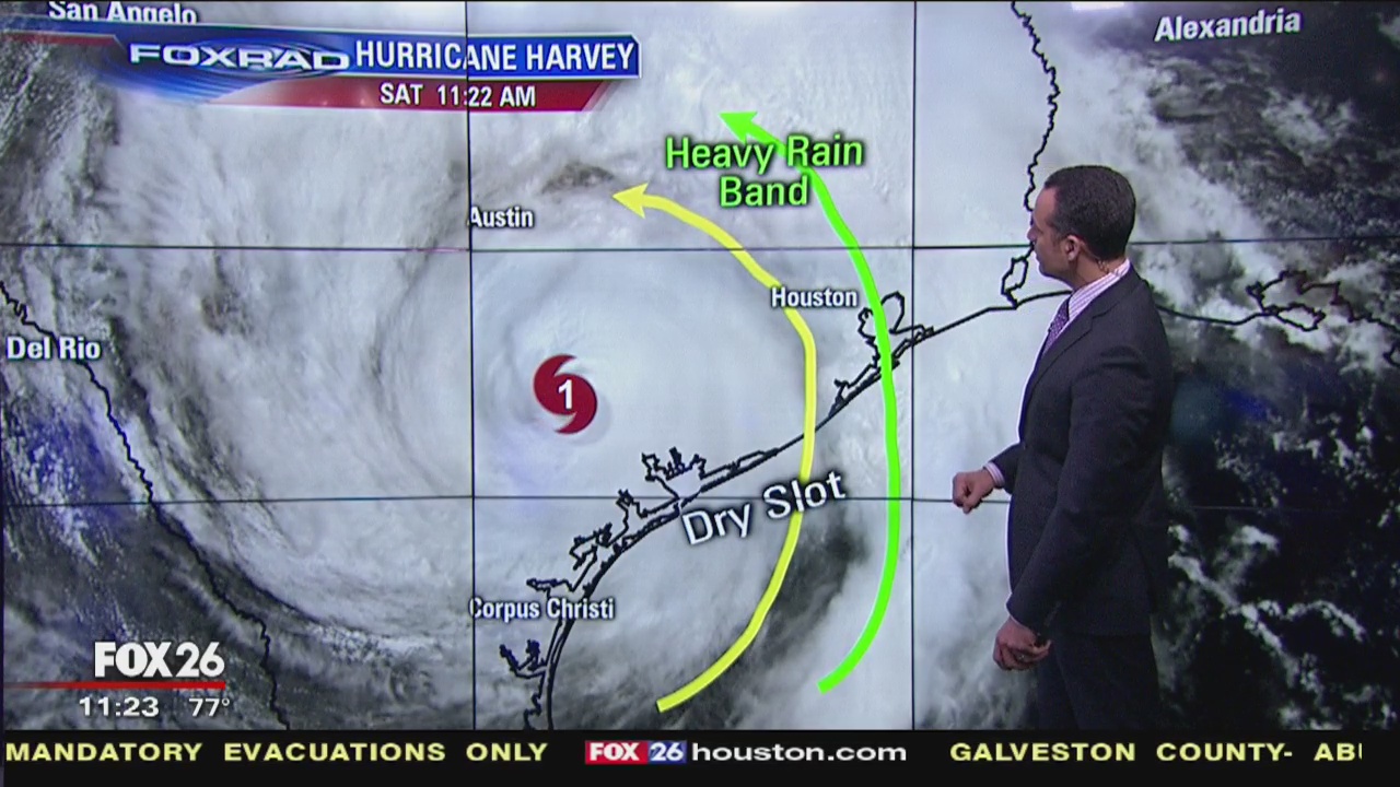 Hurricane Harvey Update 8-26 11:30am