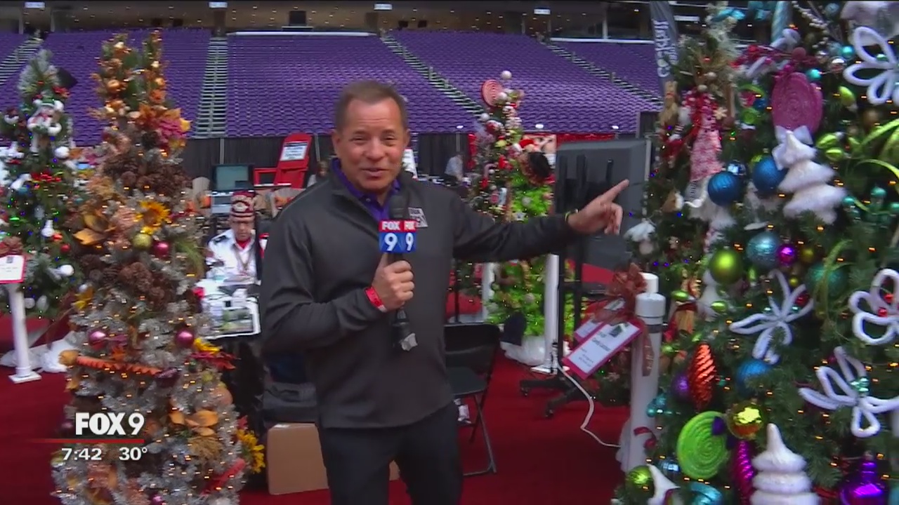 Holiday boutiques at U.S. Bank Stadium in Minneapolis