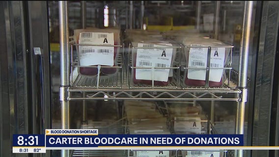 Carter Bloodcare in need of donations