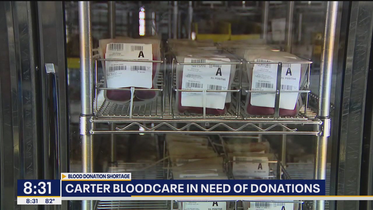 Carter Bloodcare in need of donations