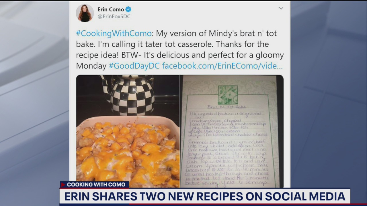 Cooking with Como: Tater Tot Casserole and Shrimp Tacos