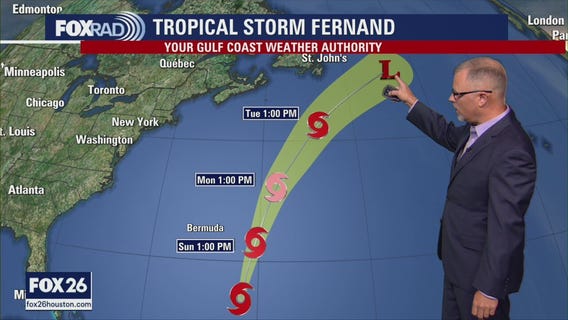 Tropical Weather Update: Tropical Storm Fernand forms in the Atlantic