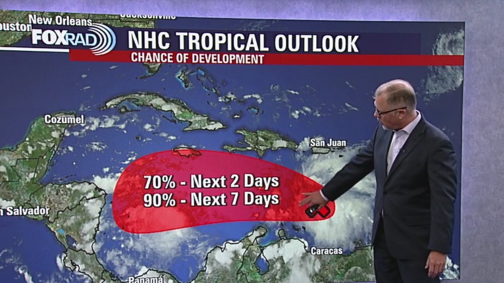 Tropical Weather Update - Monitoring Invest 98L
