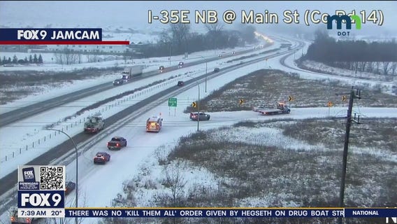 MN weather: Crashes, spinouts on Twin Cities roads [7:40 a.m. update]