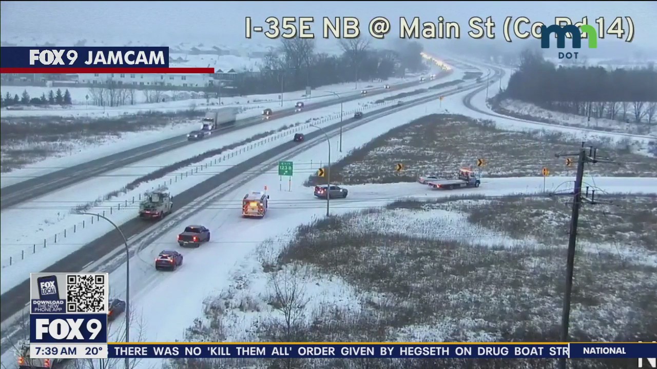 MN weather: Crashes, spinouts on Twin Cities roads [7:40 a.m. update]