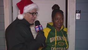 Day 8: Surprising the Richardson family