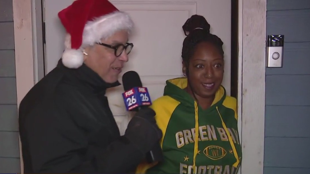 Day 8: Surprising the Richardson family