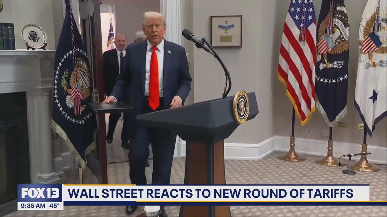 Wall Street reacts to new round of US tariffs