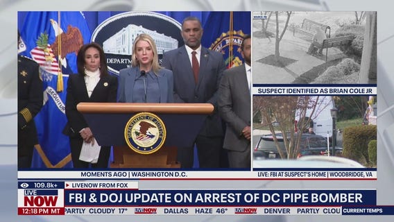 Brian Cole Jr. identified as DC pipe bomb suspect