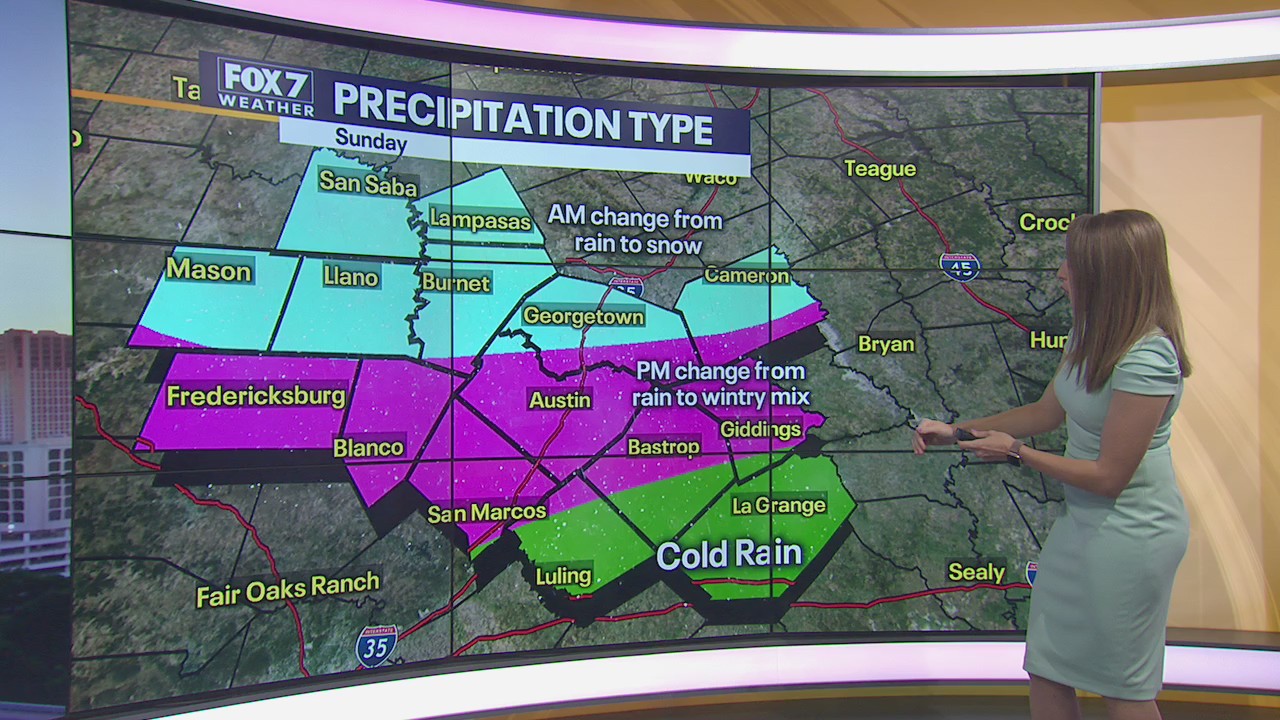 Morning weather forecast for January 9