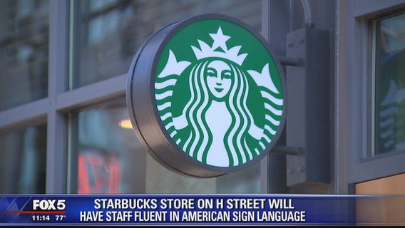 Starbucks store in DC to hire full staff fluent in American sign language