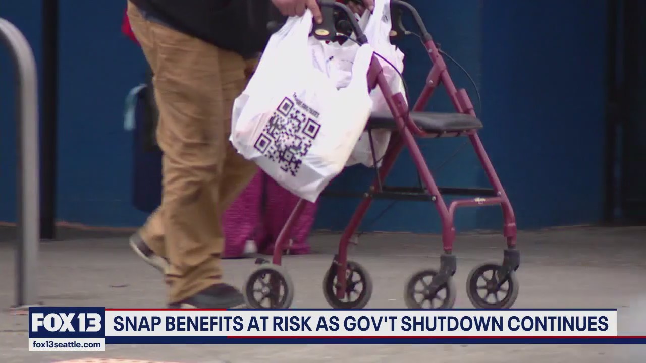 SNAP benefits at risk as government shutdown continues | FOX 13 Seattle