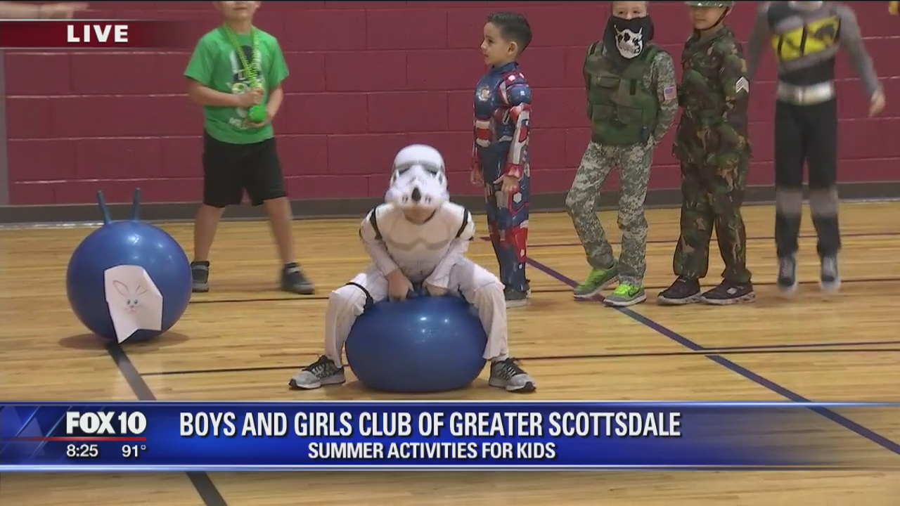 Summer fun at the Boys and Girls Club
