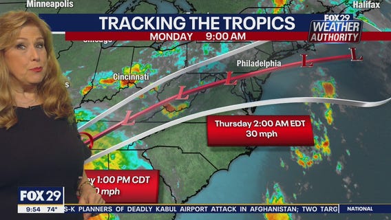 Weather Authority: Monday 9 a.m. update