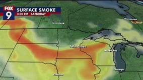 MN weather: Smoky, chance of showers Saturday