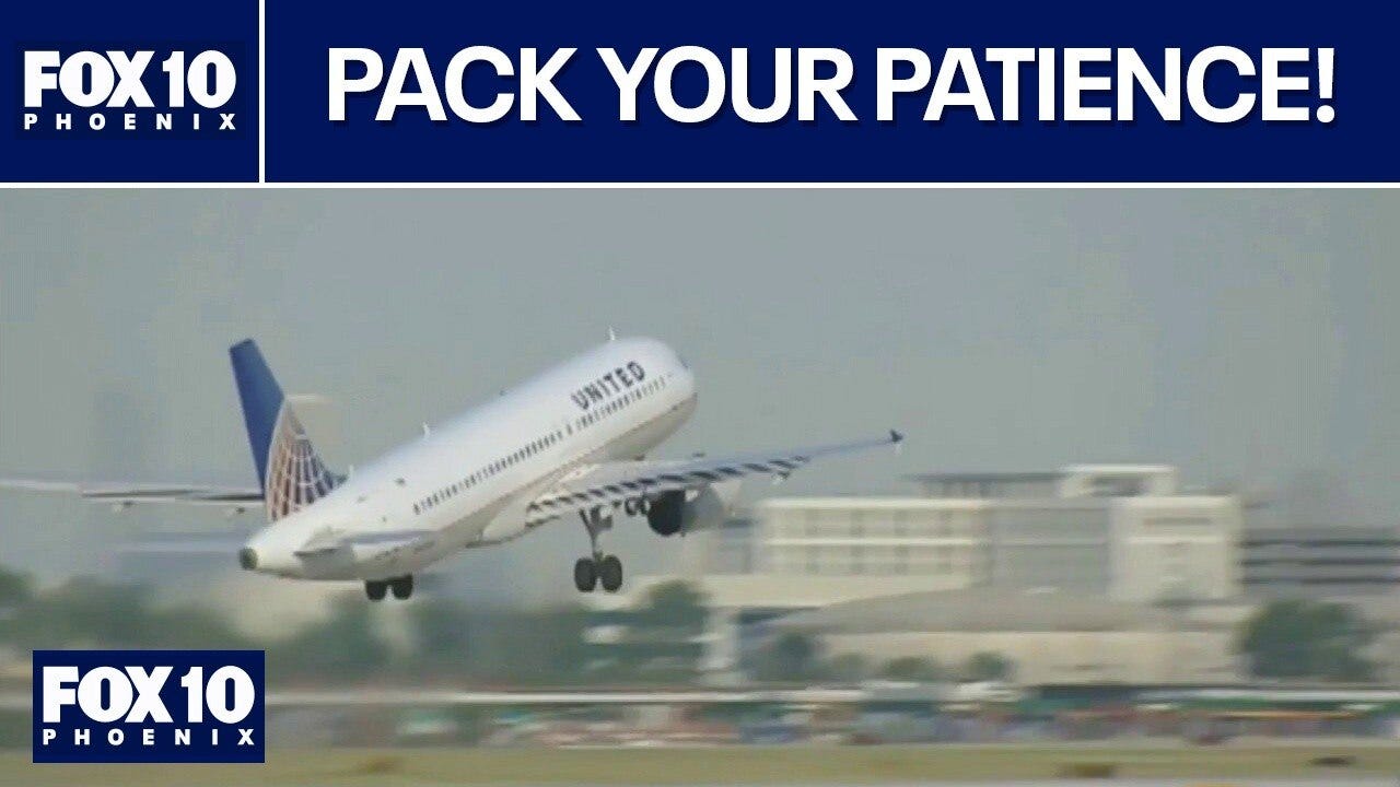 Holiday travel rush brings record numbers to airports