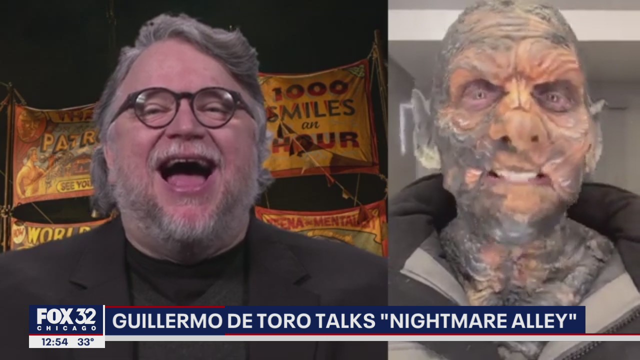 Guillermo del Toro discusses dark new film 'Nightmare Alley'