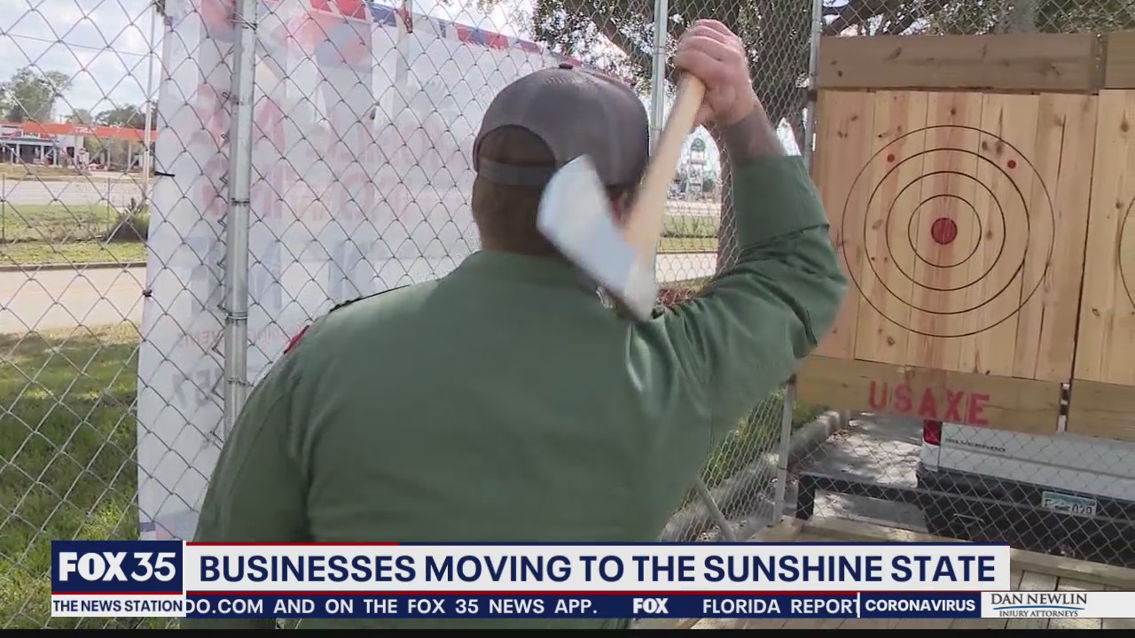 Businesses moving to the Sunshine State