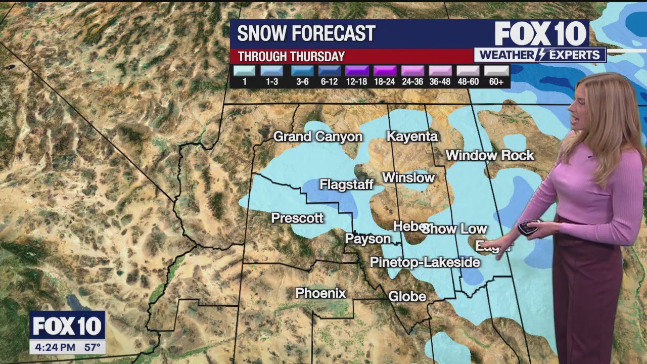4 p.m. Weather Forecast - 1/29/25